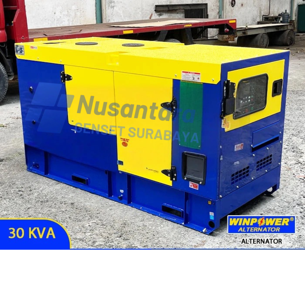 GENSET ISUZU TECH WINPOWER SILENT 30 KVA