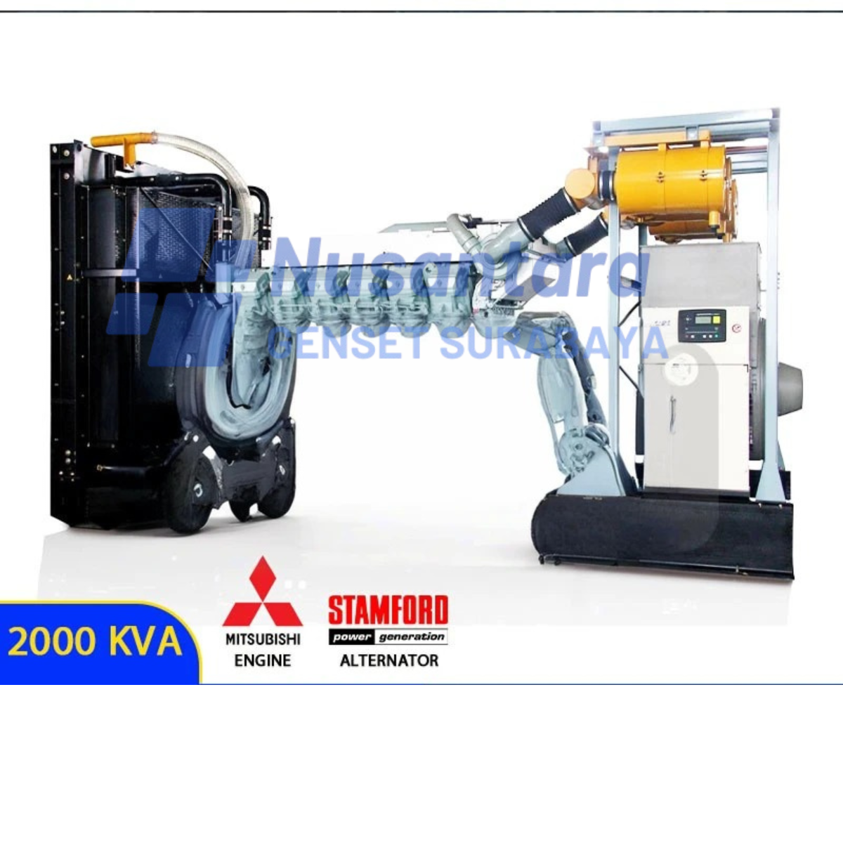GENSET MITSUBISHI STAMFORD 2000 KVA