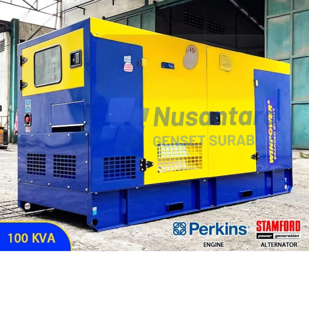 GENSET PERKINS STAMFORD SILENT 100 KVA