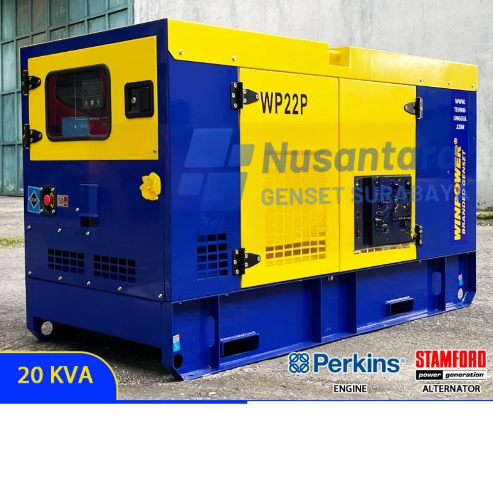 GENSET PERKINS STAMFORD SILENT 20 KVA