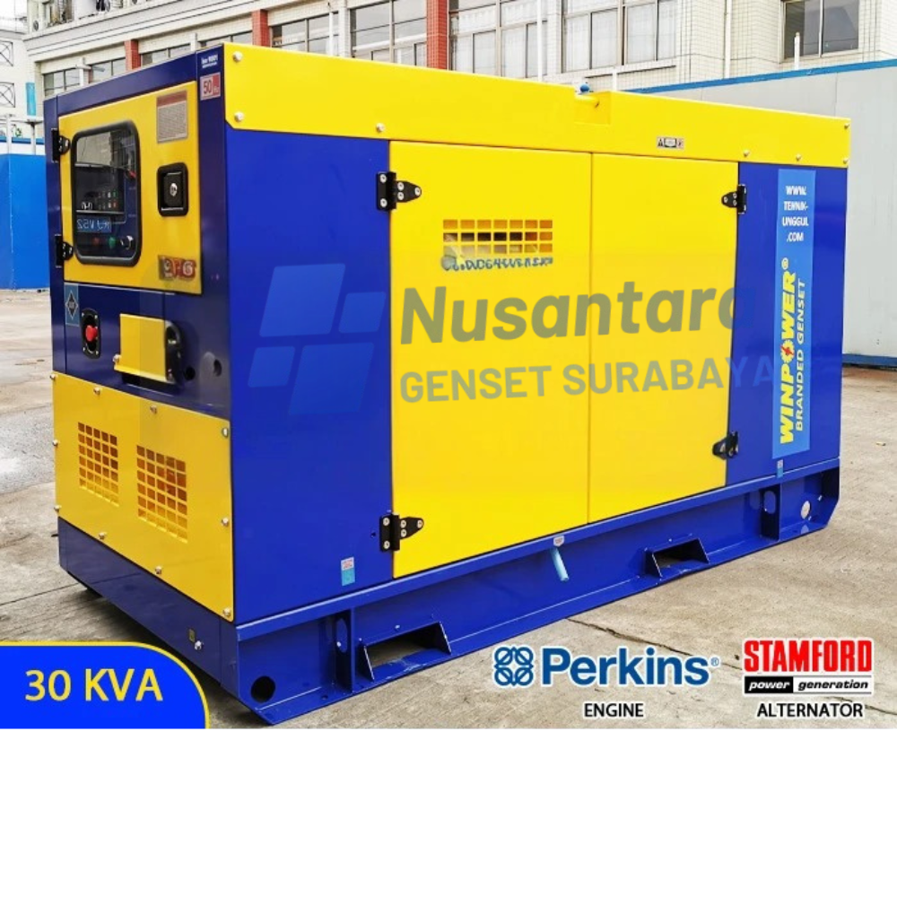 GENSET PERKINS STAMFORD SILENT 30 KVA