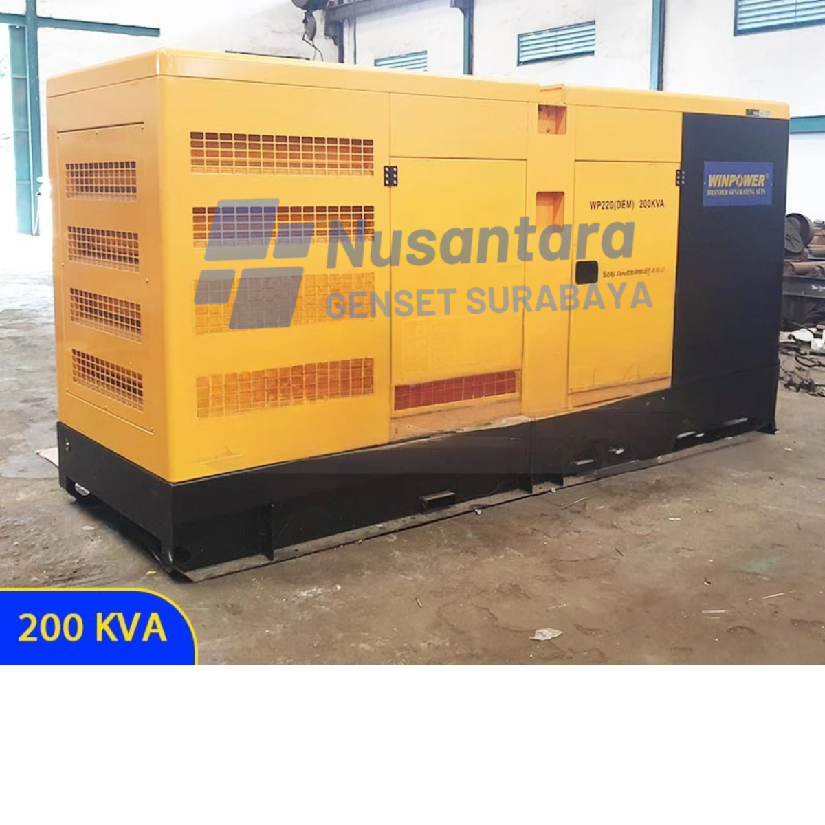 GENSET WINPOWER SILENT 200 KVA