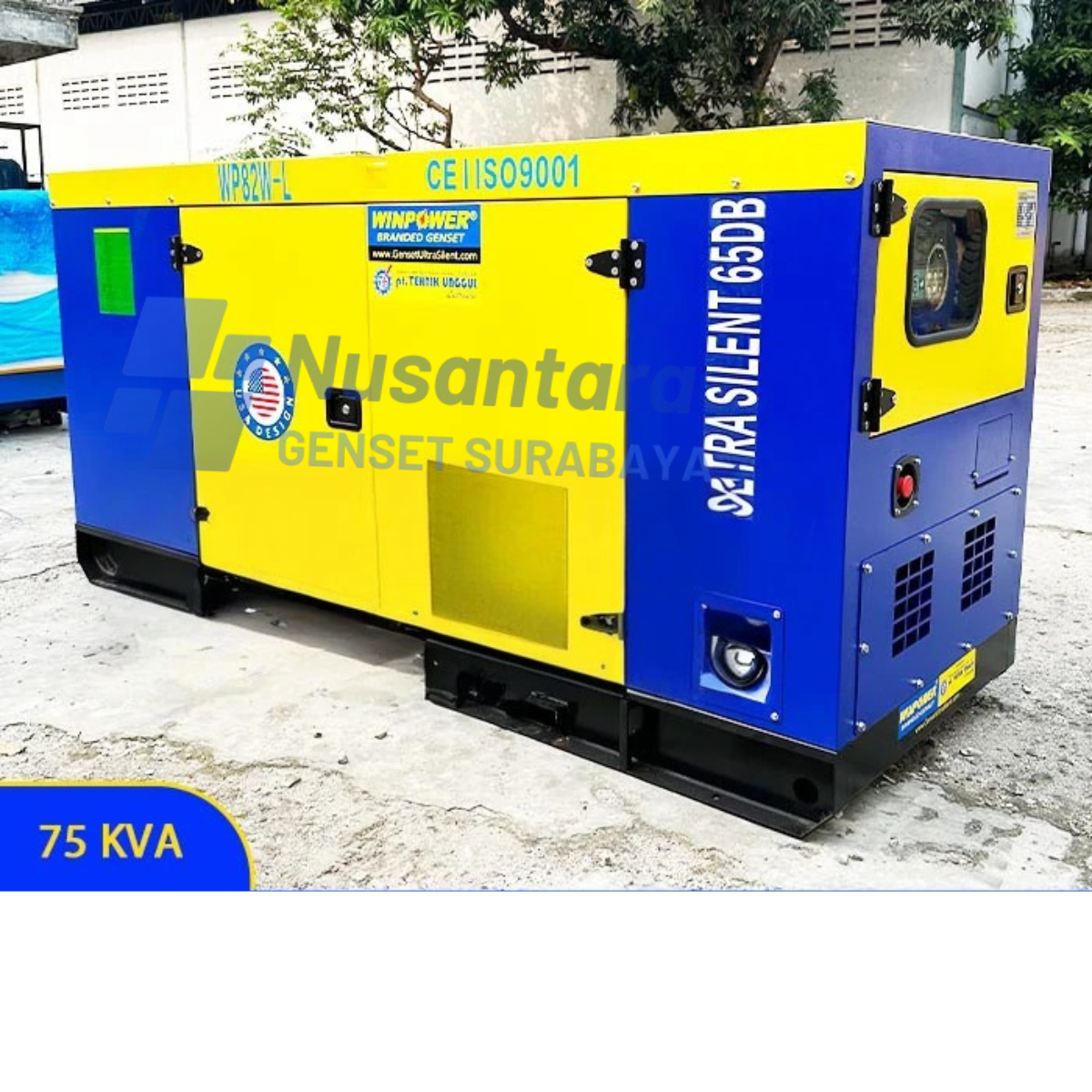 GENSET WINPOWER SILENT 75 KVA