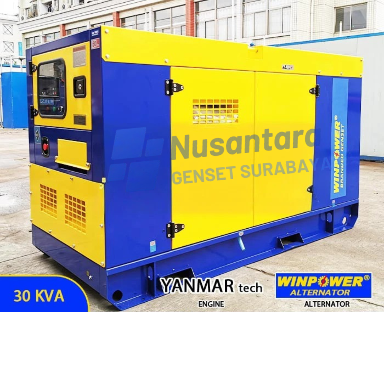 YANMAR TECH WINPOWER SILENT 30 KVA