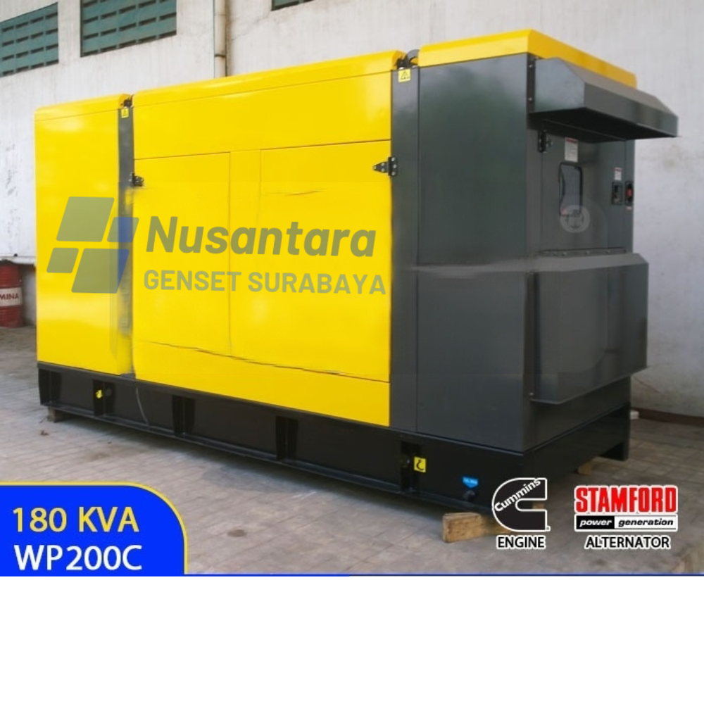 GENSET CUMMINS STAMFORD SILENT 180 KVA