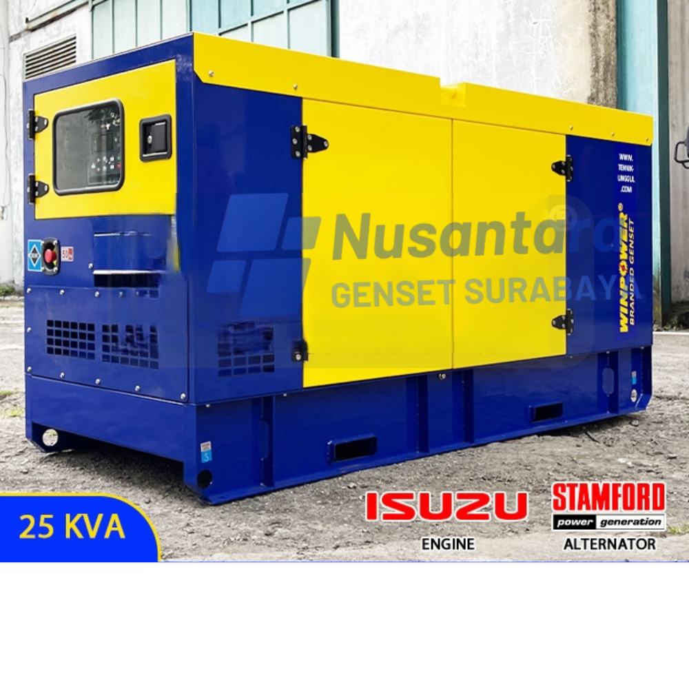 GENSET ISUZU STAMFORD ULTRA SILENT 25 KVA