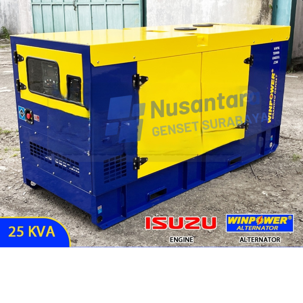 GENSET ISUZU WINPOWER ULTRA SILENT 25 KVA
