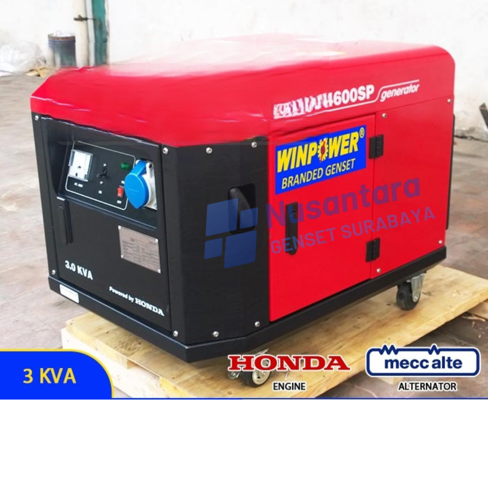 GENSET HONDA MECC ALTE ULTRA SILENT 3 KVA