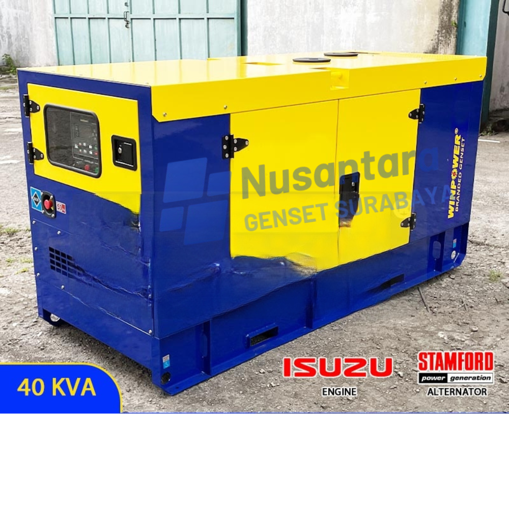 GENSET ISUZU STAMFORD ULTRA SILENT 40 KVA