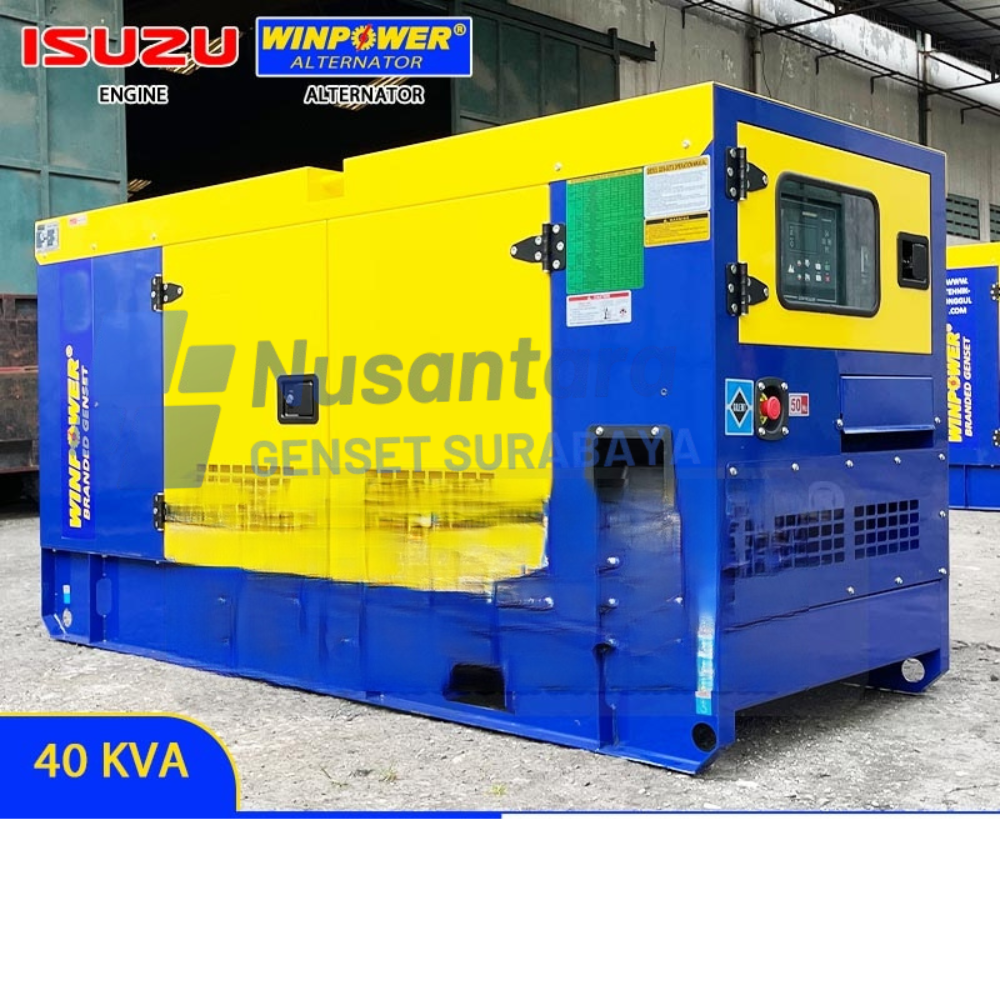 GENSET ISUZU WINPOWER ULTRA SILENT 40 KVA