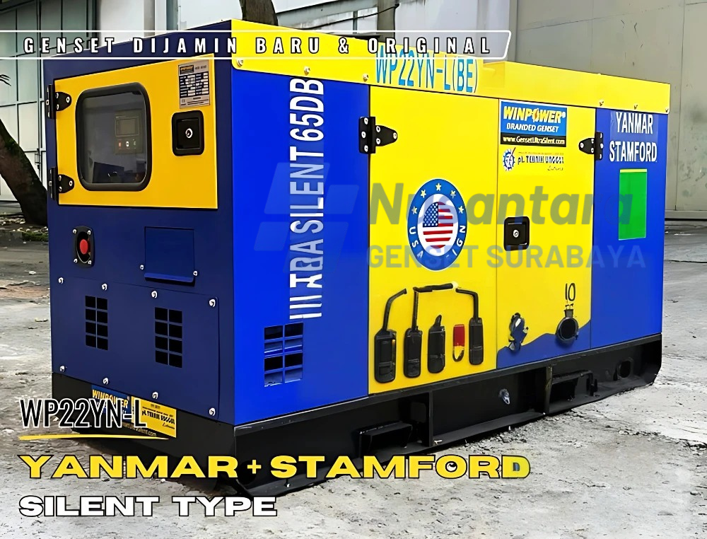 GENSET YANMAR 20 KVA