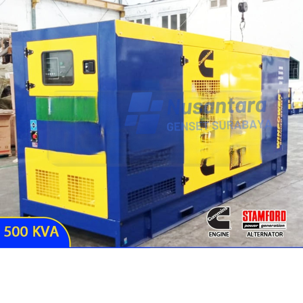 GENSET CUMMINS 500KVA STAMFORD WP550CC