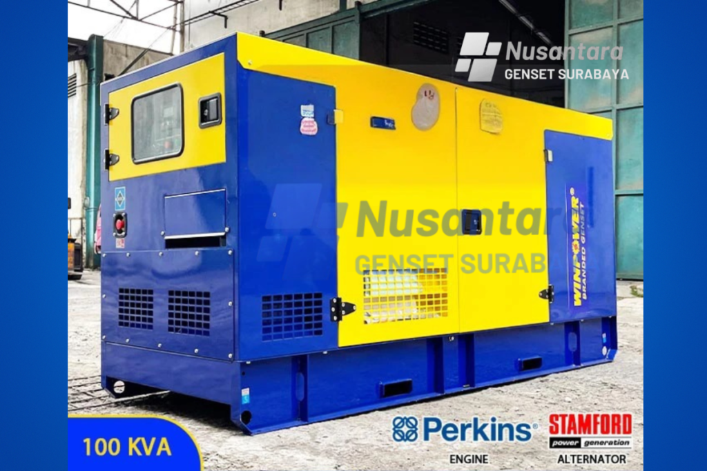 GESET PERKINS 100 KVA NUSANTARA GENSET SURABAYA