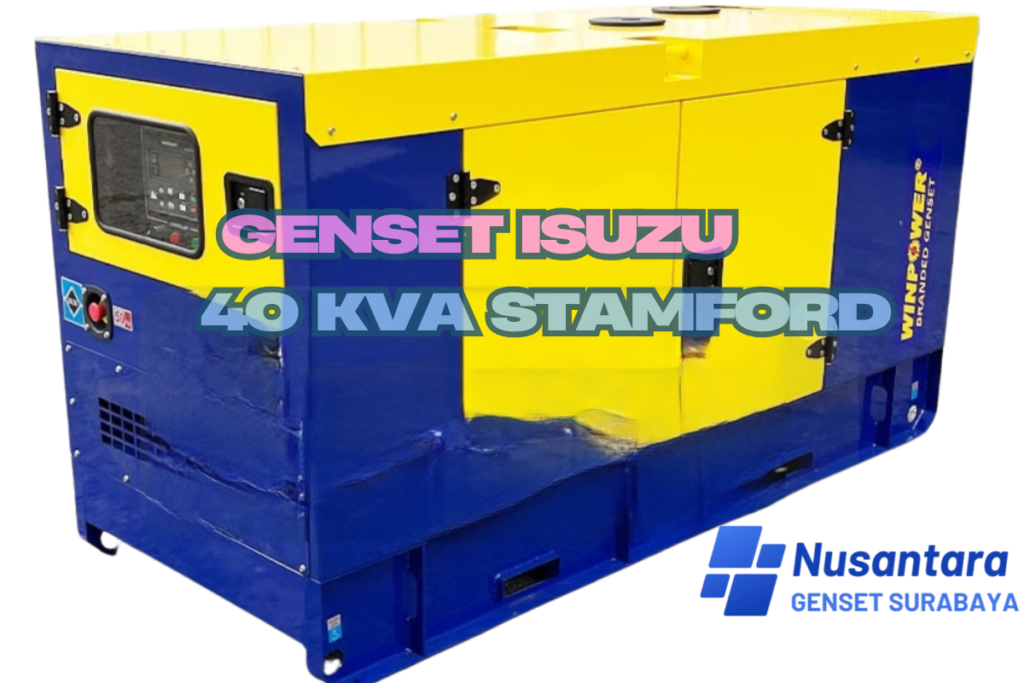 genset isuzu 40 kva nusantara genset surabaya